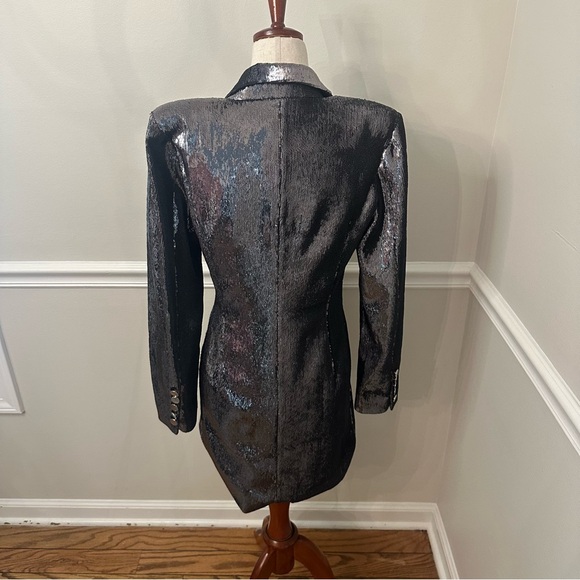 NWT $895 Retrofete Sequined selena jacket dress- Size small - Picture 4 of 6